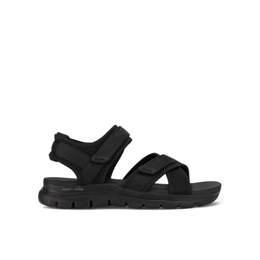 Sandały Skechers FLEX APPEAL 4.0 119487 Czarny ze sklepu eobuwie.pl w kategorii Sandały damskie - zdjęcie 182045952