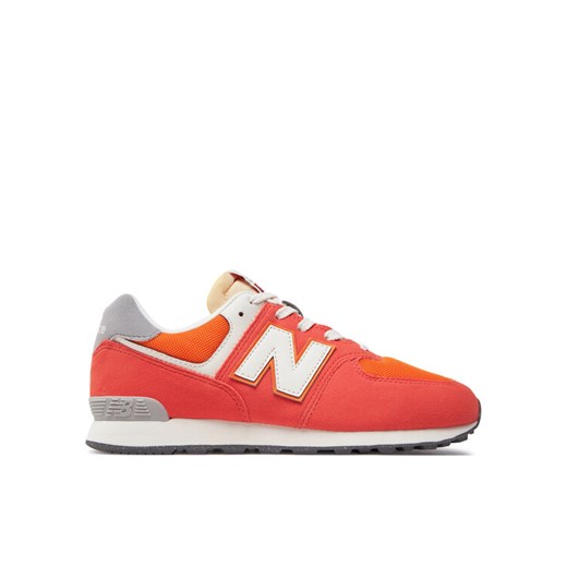 Sneakersy New Balance GC574RCB Pomarańczowy ze sklepu eobuwie.pl w kategorii Buty sportowe dziecięce - zdjęcie 182045954
