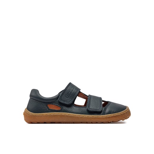 Sandały Froddo Barefoot Sandal G3150266 D Niebieski ze sklepu eobuwie.pl w kategorii Sandały dziecięce - zdjęcie 182046032