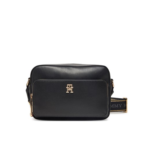 Torebka Tommy Hilfiger Th Joy Camera Bag AW0AW16812 Czarny ze sklepu eobuwie.pl w kategorii Listonoszki - zdjęcie 182046071