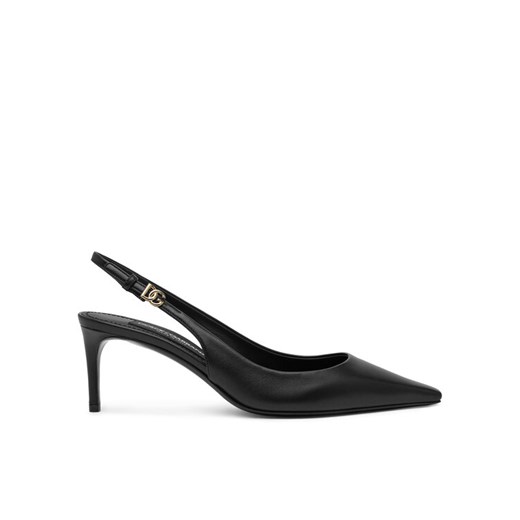 Sandały Dolce&Gabbana CG0805 A1953 Czarny ze sklepu eobuwie.pl w kategorii Czółenka - zdjęcie 182046081