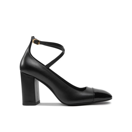 Czółenka Stuart Weitzman Eden Strap 85 SK085 Czarny ze sklepu eobuwie.pl w kategorii Czółenka - zdjęcie 182046124