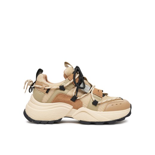 Sneakersy Steve Madden Tazmania SM11002419 Khaki ze sklepu eobuwie.pl w kategorii Buty sportowe damskie - zdjęcie 182046140