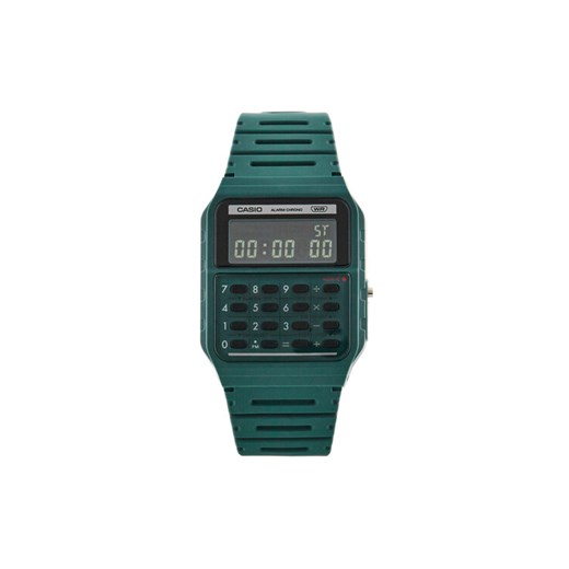 Zegarek Casio Vintage CA-53WB-3BEF Zielony ze sklepu eobuwie.pl w kategorii Zegarki - zdjęcie 182046141