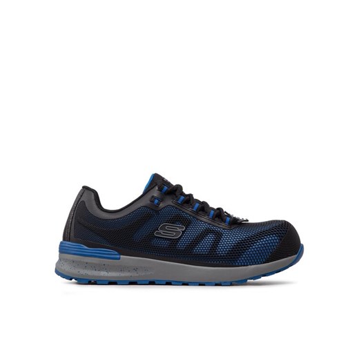 Półbuty Skechers Bulklin 77180EC/BLU Czarny ze sklepu eobuwie.pl w kategorii Buty sportowe męskie - zdjęcie 182046203