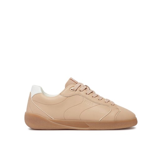 Sneakersy Hugo Riven 50523514 Beżowy ze sklepu eobuwie.pl w kategorii Buty sportowe damskie - zdjęcie 182046242