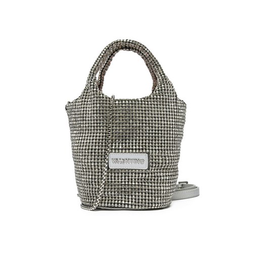 Torebka Valentino Nabilah VBS8FI04 Srebrny ze sklepu eobuwie.pl w kategorii Torby Shopper bag - zdjęcie 182046430