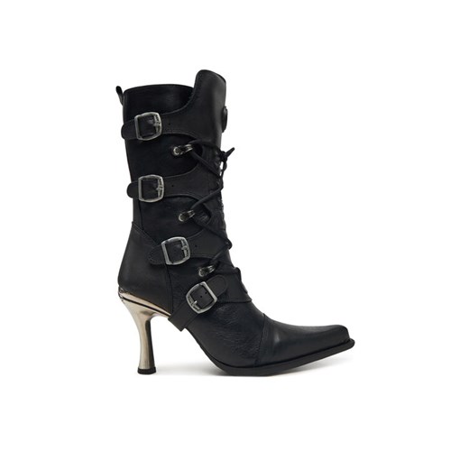 Botki NEW ROCK M-9373-S2 Czarny ze sklepu eobuwie.pl w kategorii Botki - zdjęcie 182046711