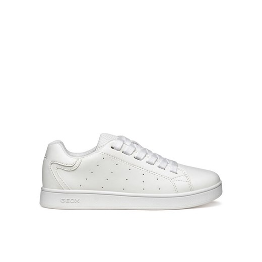 Sneakersy Geox J Eclyper J55LSB 000BC C1000 M Biały ze sklepu eobuwie.pl w kategorii Buty sportowe dziecięce - zdjęcie 182046733