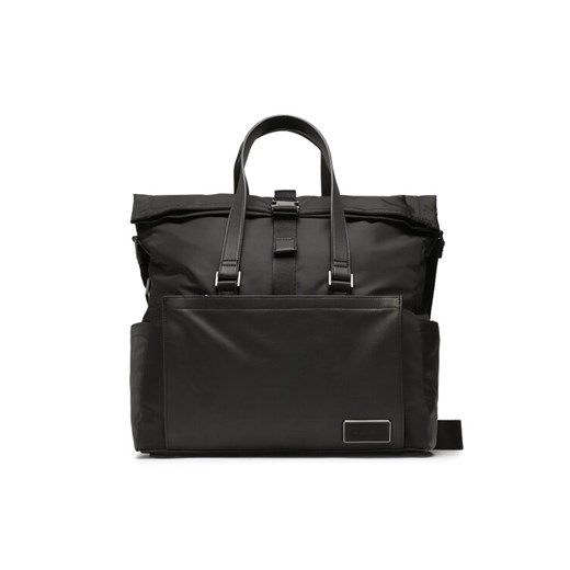 Torba Calvin Klein Ck Elevated Messenger Tote K50K510520 Czarny ze sklepu eobuwie.pl w kategorii Torby męskie - zdjęcie 182046743