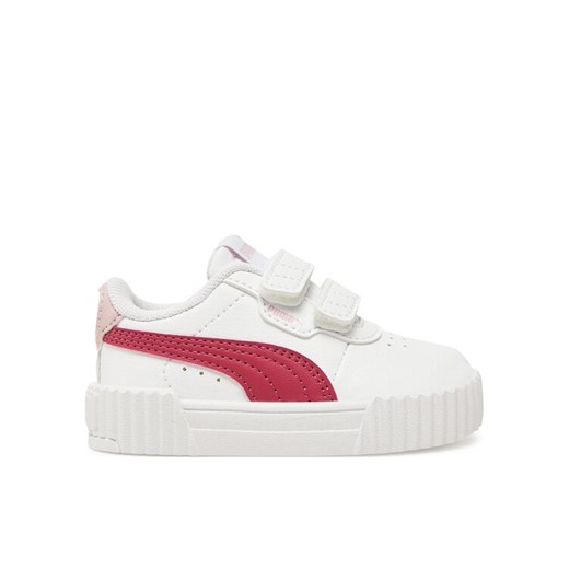 Sneakersy Puma Carina 3.0 V Inf 401480 06 Biały ze sklepu eobuwie.pl w kategorii Buty sportowe dziecięce - zdjęcie 182046853