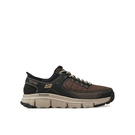 Sneakersy Skechers Slip-ins: Summits AT 237622/BRTP Brązowy ze sklepu eobuwie.pl w kategorii Buty sportowe męskie - zdjęcie 182046860