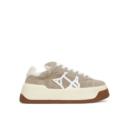 Sneakersy Naked Wolfe Sound Szary ze sklepu eobuwie.pl w kategorii Buty sportowe damskie - zdjęcie 182046894