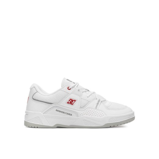 Sneakersy DC CONSTRUCT ADYS100822-WR6 Biały ze sklepu eobuwie.pl w kategorii Buty sportowe męskie - zdjęcie 182046912