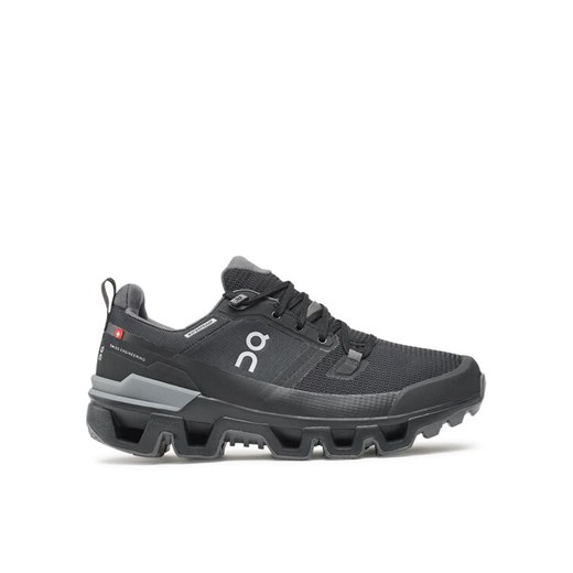 Trekkingi On Cloudwander Waterproof 73.98602 Czarny ze sklepu eobuwie.pl w kategorii Buty trekkingowe damskie - zdjęcie 182046963