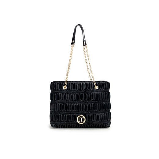 Torebka Monnari TORIMP0-24Z-BAG4050-K020D000 Czarny ze sklepu eobuwie.pl w kategorii Torby Shopper bag - zdjęcie 182047114