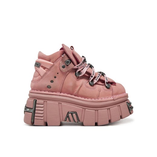 Sneakersy NEW ROCK M-106-C158 Różowy ze sklepu eobuwie.pl w kategorii Buty sportowe damskie - zdjęcie 182047172