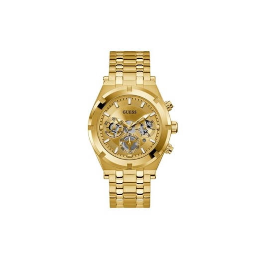 Zegarek Guess Continental GW0260G4 Złoty ze sklepu eobuwie.pl w kategorii Zegarki - zdjęcie 182047242