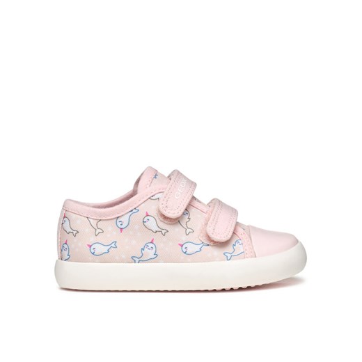 Sneakersy Geox B Gisli B451MB 000AN C8010 M Różowy ze sklepu eobuwie.pl w kategorii Buty sportowe dziecięce - zdjęcie 182047374