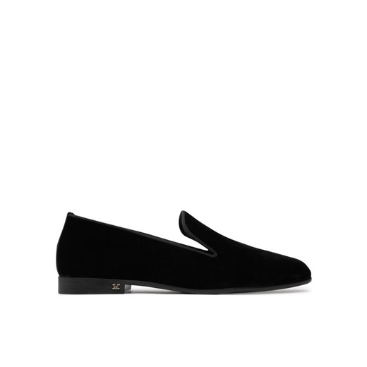 Lordsy Max Mara VELVETSLIPPER 2424526272600 Czarny ze sklepu eobuwie.pl w kategorii Lordsy damskie - zdjęcie 182047590