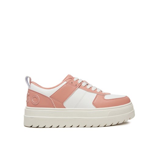 Sneakersy HUGO Lyssa 50536310 Różowy ze sklepu eobuwie.pl w kategorii Buty sportowe damskie - zdjęcie 182047661