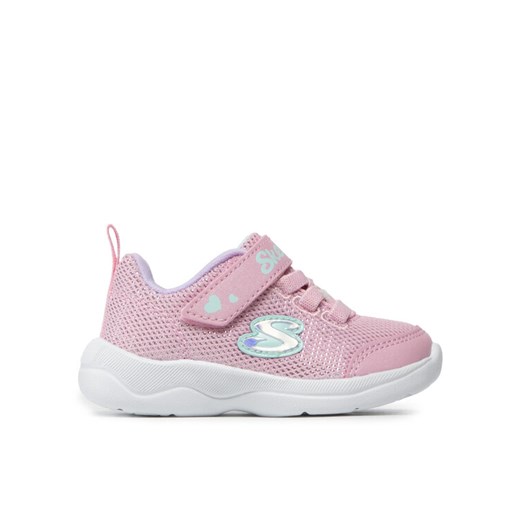 Sneakersy Skechers Easy Peasy 302885N/PKLV Różowy ze sklepu eobuwie.pl w kategorii Buty sportowe dziecięce - zdjęcie 182047664