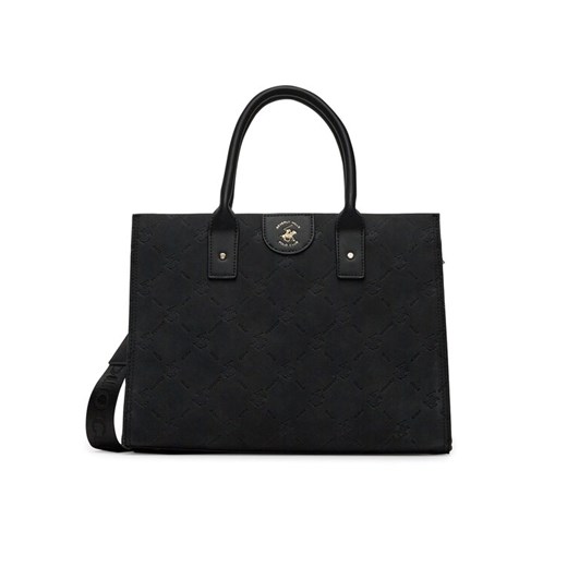 Torebka Beverly Hills Polo Club BHPC-L-002-07 Czarny ze sklepu eobuwie.pl w kategorii Kuferki - zdjęcie 182047722