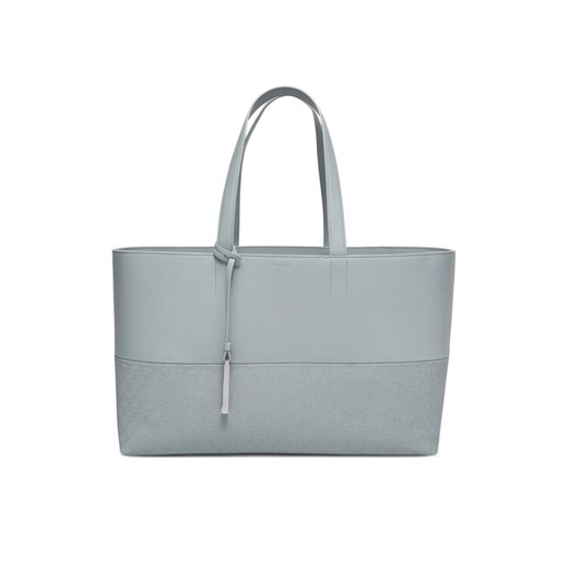 Torebka Calvin Klein Ck Mixmedia Shopper_Mono K60K613166 Szary ze sklepu eobuwie.pl w kategorii Torby Shopper bag - zdjęcie 182047774