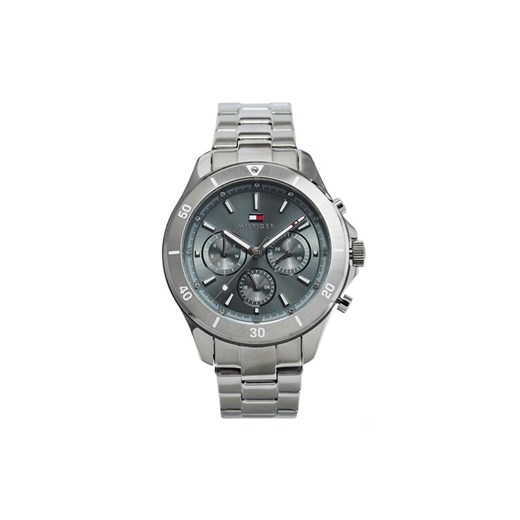 Zegarek Tommy Hilfiger Aspen 1782638 Srebrny ze sklepu eobuwie.pl w kategorii Zegarki - zdjęcie 182047823