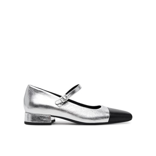 Półbuty Vagabond Shoemakers Debbi 5918-019-96 Srebrny ze sklepu eobuwie.pl w kategorii Półbuty damskie - zdjęcie 182047932