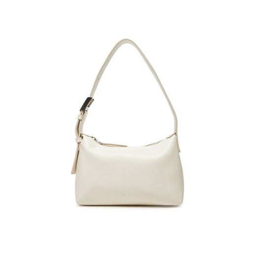 Torebka Calvin Klein Hardware Handle Mini Bag K60K613027 Écru ze sklepu eobuwie.pl w kategorii Listonoszki - zdjęcie 182047940