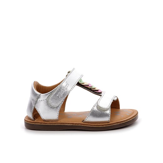 Sandały Kickers Divazia 960701-10 16 S S Srebrny ze sklepu eobuwie.pl w kategorii Sandały dziecięce - zdjęcie 182047954
