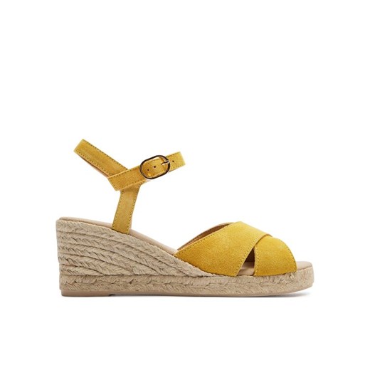 Espadryle Geox D Gelsa Low D45NGC 00022 C2000 Żółty ze sklepu eobuwie.pl w kategorii Sandały damskie - zdjęcie 182048013