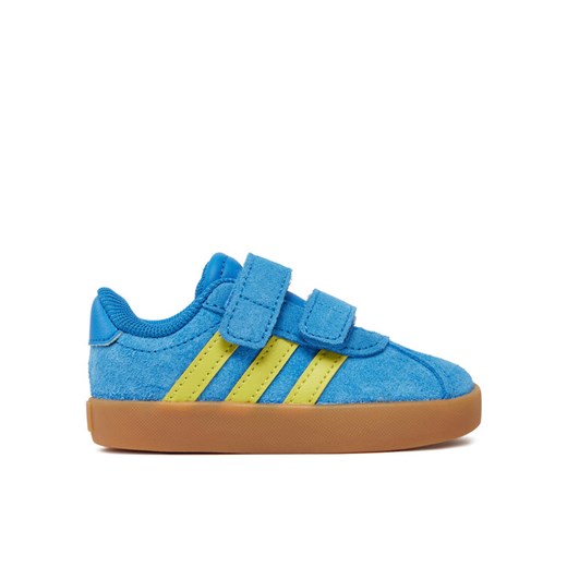 Sneakersy adidas VL Court 3.0 JH6306 Niebieski ze sklepu eobuwie.pl w kategorii Buty sportowe dziecięce - zdjęcie 182048054