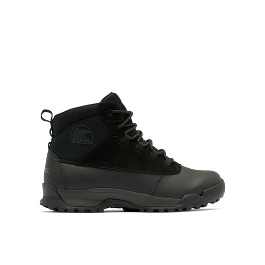 Trekkingi Sorel Buxton Lite Lace Plus Wp 2084871010 Czarny ze sklepu eobuwie.pl w kategorii Buty trekkingowe męskie - zdjęcie 182048102
