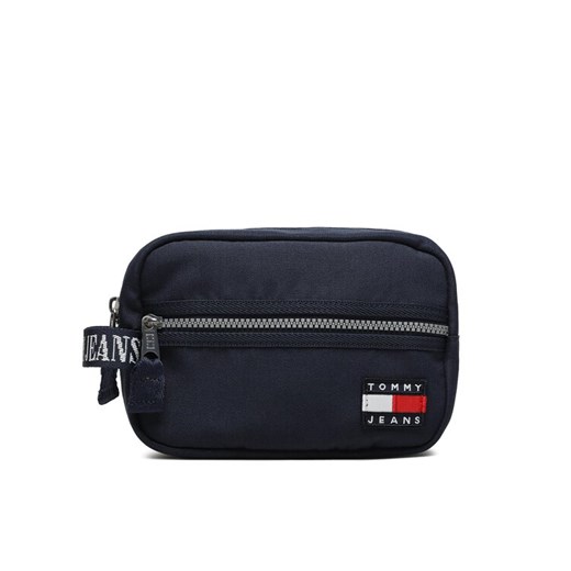 Kosmetyczka Tommy Hilfiger Tjm Heritage Washbag AM0AM11203 Granatowy ze sklepu eobuwie.pl w kategorii Kosmetyczki - zdjęcie 182048140