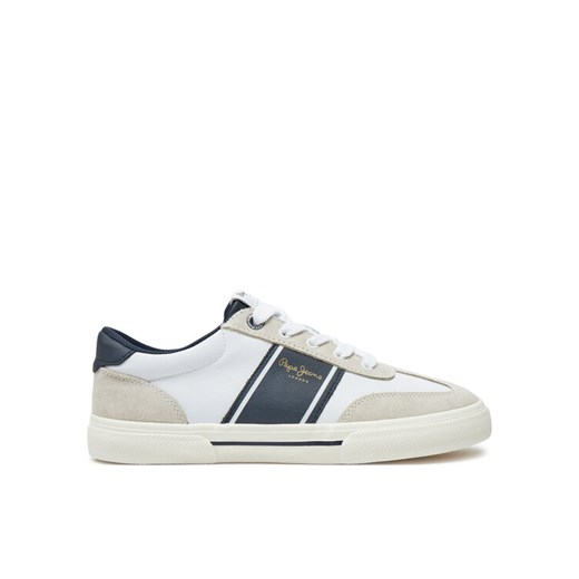 Sneakersy Pepe Jeans PMS31060 Biały ze sklepu eobuwie.pl w kategorii Buty sportowe męskie - zdjęcie 182048200