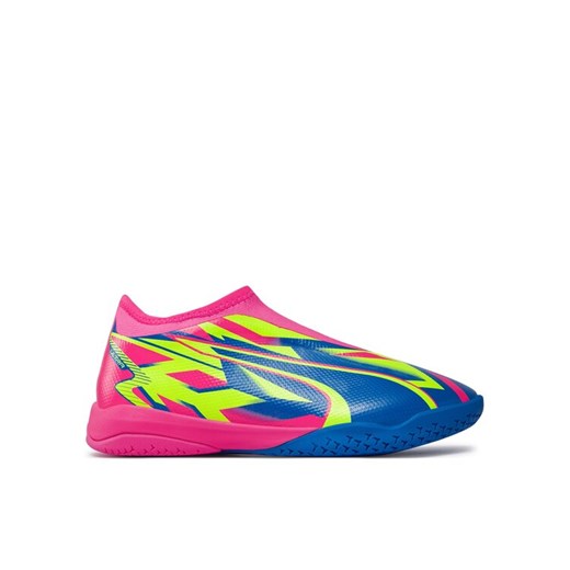 Buty do piłki nożnej Puma Ultra Match Ll Energy It+Mid Jr 107557 01 Różowy ze sklepu eobuwie.pl w kategorii Buty sportowe dziecięce - zdjęcie 182048383