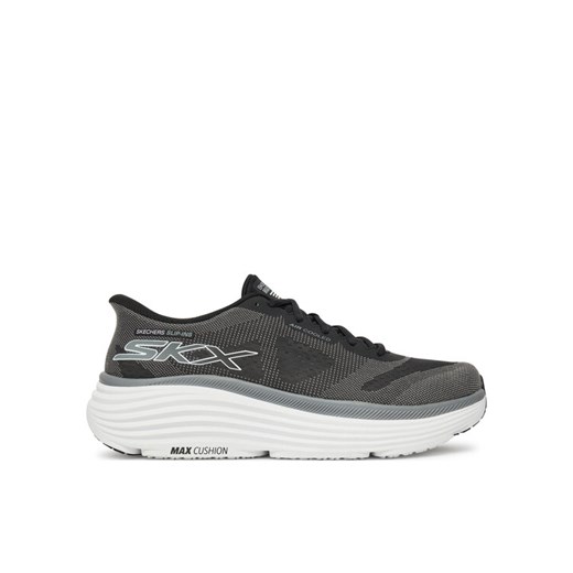 Buty do biegania Skechers Max Cushioning Endeavour-Exciton 220611/BLK Czarny ze sklepu eobuwie.pl w kategorii Buty sportowe męskie - zdjęcie 182048414