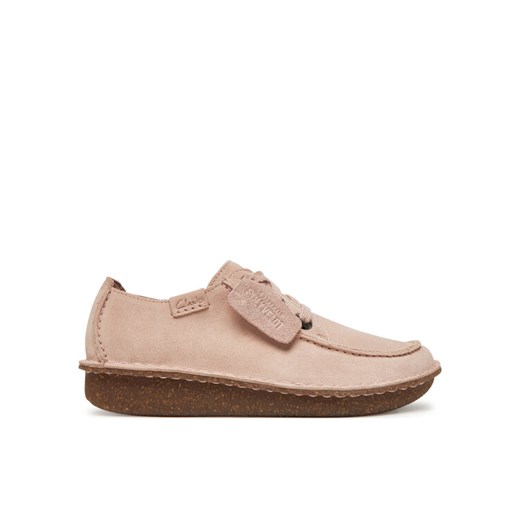 Półbuty Clarks Funny Dream 26182263 Różowy ze sklepu eobuwie.pl w kategorii Półbuty damskie - zdjęcie 182048520