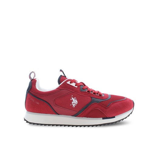Sneakersy U.S. Polo Assn. Ethan ETHAN001 Czerwony ze sklepu eobuwie.pl w kategorii Buty sportowe męskie - zdjęcie 182048572