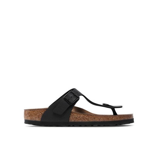 Japonki Birkenstock Gizeh 0043693 Czarny ze sklepu eobuwie.pl w kategorii Klapki damskie - zdjęcie 182048610