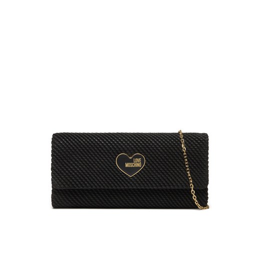 Torebka LOVE MOSCHINO JC4142PP1LLN100A Czarny ze sklepu eobuwie.pl w kategorii Kopertówki - zdjęcie 182048620