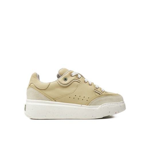 Sneakersy Max Mara Activegreen 2414761111 Beżowy ze sklepu eobuwie.pl w kategorii Buty sportowe damskie - zdjęcie 182048634