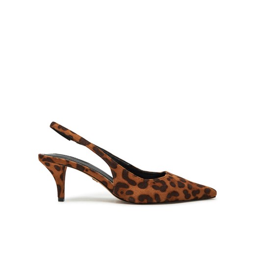 Sandały Nine West WFA3377-1 Beżowy ze sklepu eobuwie.pl w kategorii Czółenka - zdjęcie 182048683