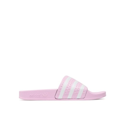 Klapki adidas adilette Slides IE9618 Różowy ze sklepu eobuwie.pl w kategorii Klapki damskie - zdjęcie 182048694