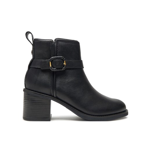 Botki Clarks Chamberly Trim 26178833 Czarny ze sklepu eobuwie.pl w kategorii Botki - zdjęcie 182048720