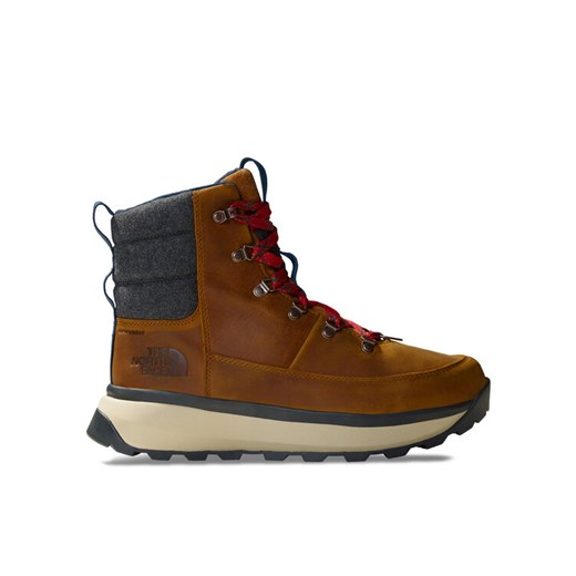 Trapery The North Face Bergen Leather Wp NF0A8A9M8O11 Brązowy ze sklepu eobuwie.pl w kategorii Buty zimowe męskie - zdjęcie 182048781