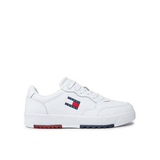 Sneakersy Tommy Jeans Retro Ess EM0EM01397 Biały ze sklepu eobuwie.pl w kategorii Buty sportowe męskie - zdjęcie 182048782