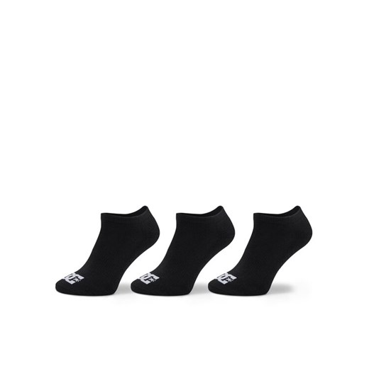 Zestaw 3 par niskich skarpet męskich DC Spp Dc Ankle 3P ADYAA03187 Czarny ze sklepu eobuwie.pl w kategorii Skarpetki męskie - zdjęcie 182048812